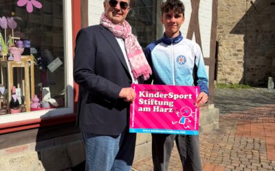 Janne Hausmann wird von der Kindersportstiftung unterstützt